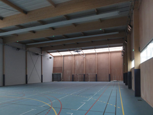 Salles de sport - Extension du gymnase Lespiat à Melun - Goudenege Architectes